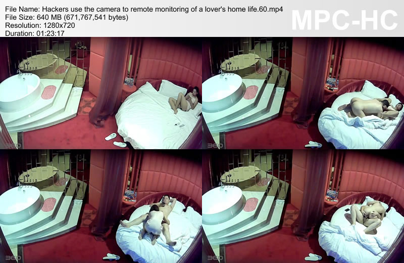 Hackers use the camera to remote monitoring of a lover's home life.60